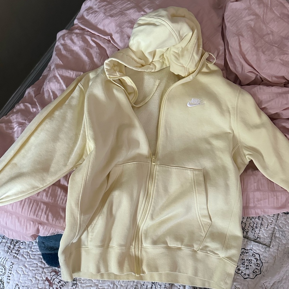 Yellow Nike ZipUp